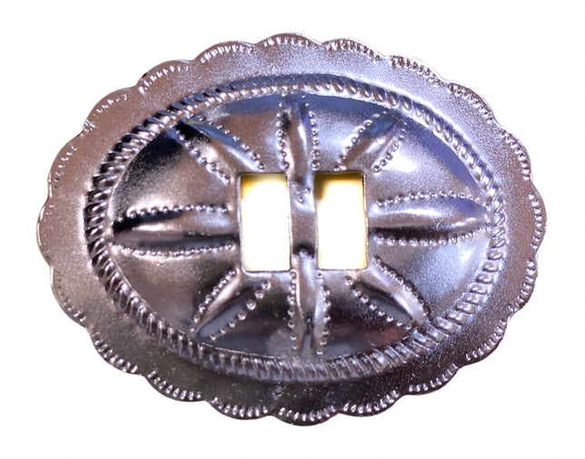 C134-10PK 10PCS IN A BAG XL OVAL CONCHO 2