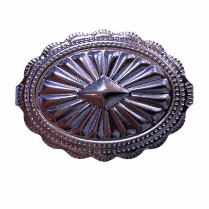 C215-10PK 10PCS IN A BAG OVAL CONCHO 1 1/2"