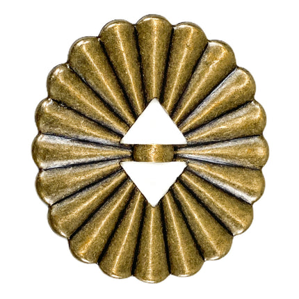 HTB220 2.75 X 1.75 OVAL CONCH HAT BAND 2"