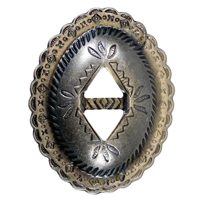 HTB324 2.75 X 1.75 OVAL CONCH HAT BAND 24"