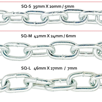 FH301-SQS  5MM STEEL CHAIN HARNESS