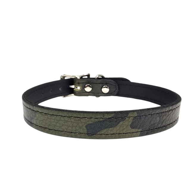 CK100-075 3/4" PLAIN GENUINE LEATHER CAMOUFLAGE