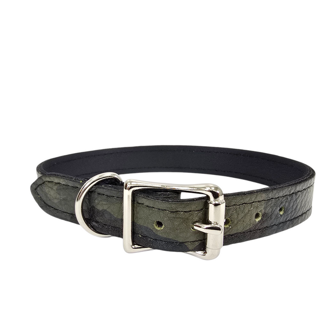 CK100-075 3/4" PLAIN GENUINE LEATHER CAMOUFLAGE