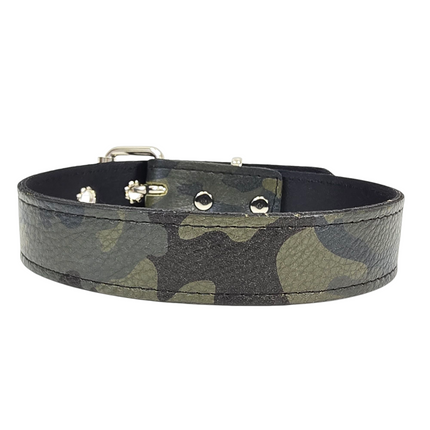 CK100-075 3/4" PLAIN GENUINE LEATHER CAMOUFLAGE