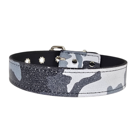 CK100-075 3/4" PLAIN GENUINE LEATHER CAMOUFLAGE