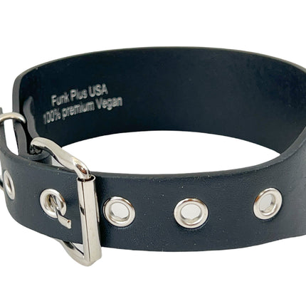 CK100M-175 VEGAN 1 3/4" WIDE PLAIN  MATT CHOKER