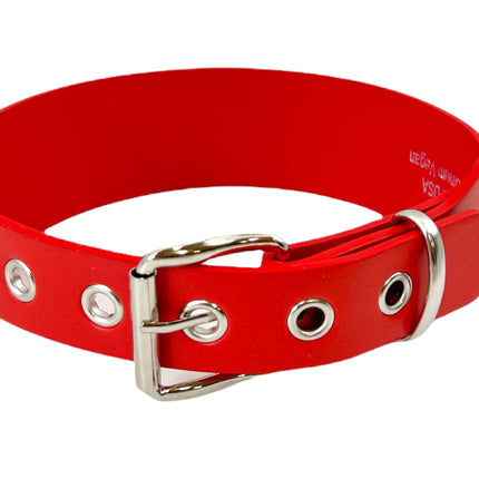 CK100M-175 VEGAN 1 3/4" WIDE PLAIN  MATT CHOKER