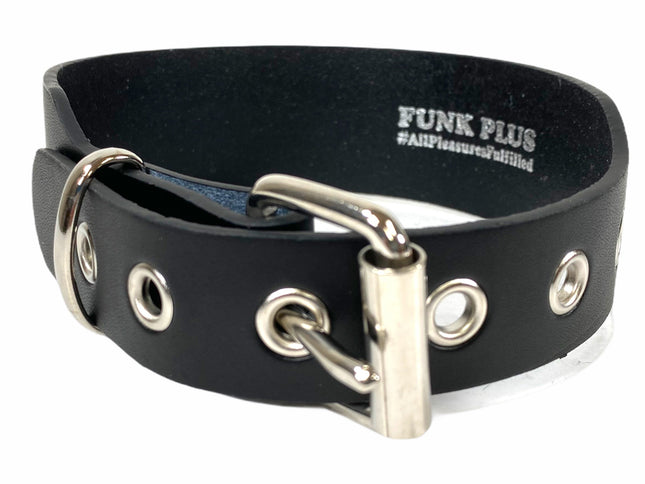 CK100VG  VEGAN LEATHER PLAIN CHOKER