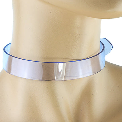 CK100VN PVC VINYL PLAIN CHOKER