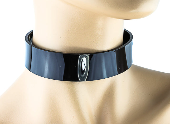 CK100VN PVC VINYL PLAIN CHOKER
