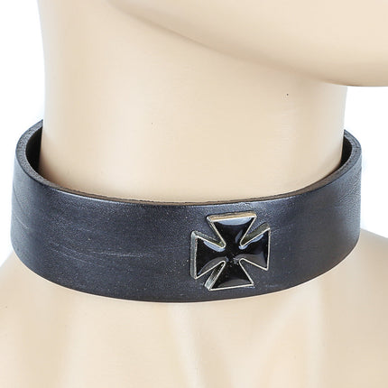 CK101 IREON CROSS CHOKER