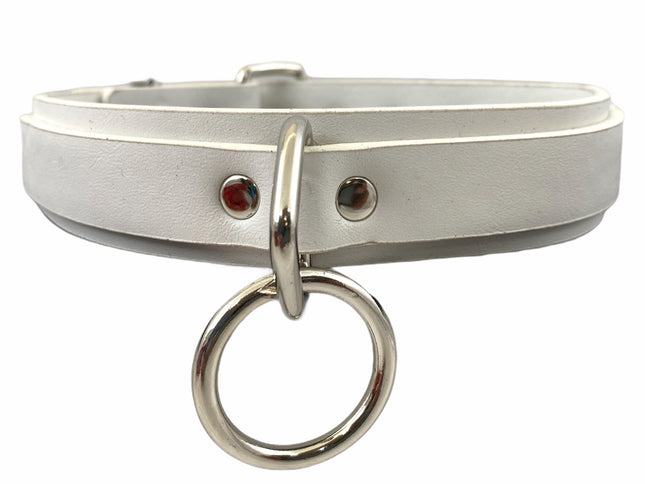 CK102VEGAN   VEGAN LEATHER BONDAGE CHOKER