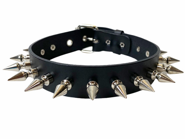 CK105  1" SPIKE COLLAR 1 1/8" WIDE
