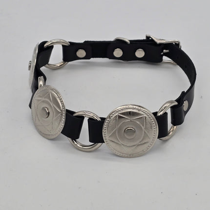 CK123  RIVETED ROUND CONDH RONG CHOKER