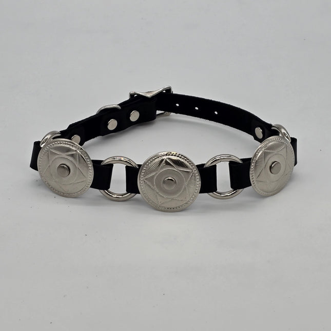 CK123  RIVETED ROUND CONDH RONG CHOKER