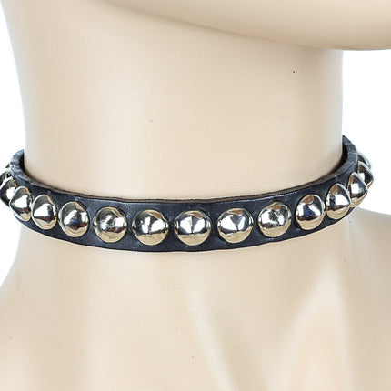 CK132  CONE STUUDED CHOKER