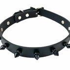 SPIKE S BLACK / Black Leather