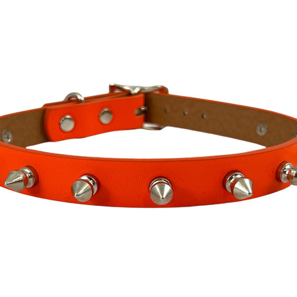 CK134M VEGAN MATT PASTEL SPIKE CHOKER