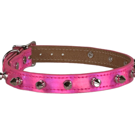 CK134RN  RAINBOW SPIKE COLLAR