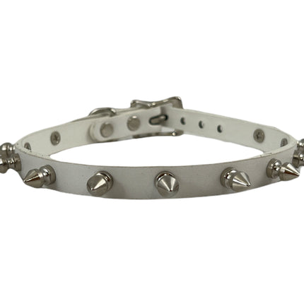 CK134M VEGAN MATT PASTEL SPIKE CHOKER