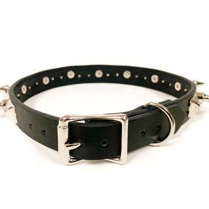 CK139  SPIKE STUDDED CHOKER