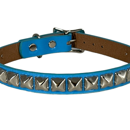 CK140 PATENT NEON STUDDED CHOKER