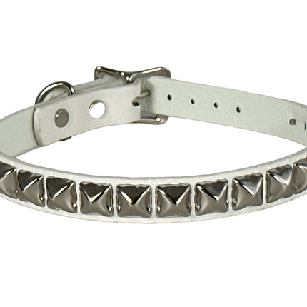 CK140 PATENT NEON STUDDED CHOKER