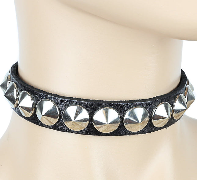 CK150 ENGLISH CONICAL STUDDED CHOKER