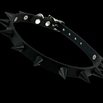 CK163 1/2" SKINNY CHOKER WITH CONE SPIKE
