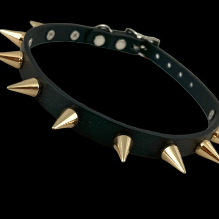 CK163 1/2" SKINNY CHOKER WITH CONE SPIKE