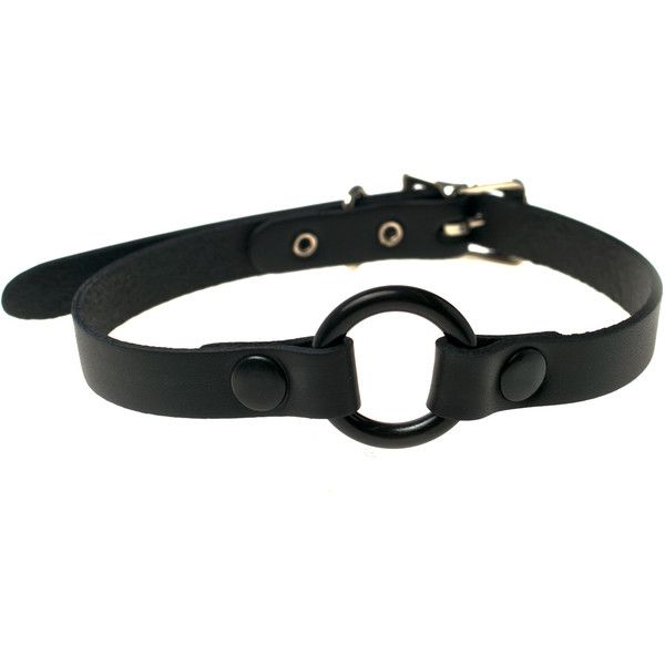 CK168  1/2" MIDDLE RING VAMPIRE CHOKER