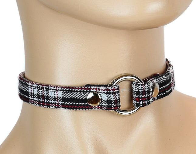 CK168 PLAID 1/2" VAMPIRE RING LINK