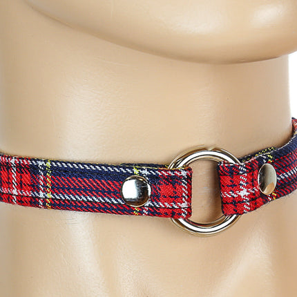CK168 PLAID 1/2" VAMPIRE RING LINK