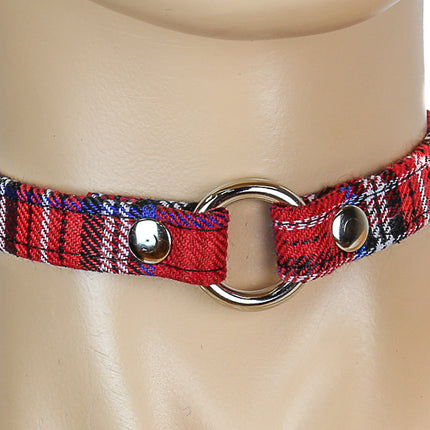 CK168 PLAID 1/2" VAMPIRE RING LINK