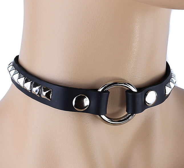 CK168PMD  STUDDED RING LINK SKINNY