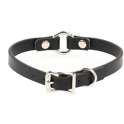 CK168  1/2" MIDDLE RING VAMPIRE CHOKER