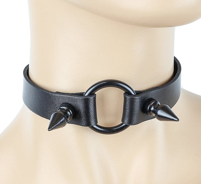 CK169M-SPIKE  1" SPIKE 3/4" WIDE CHOKER