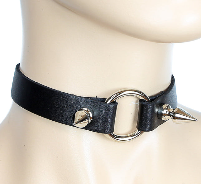 CK169M-SPIKE  1" SPIKE 3/4" WIDE CHOKER