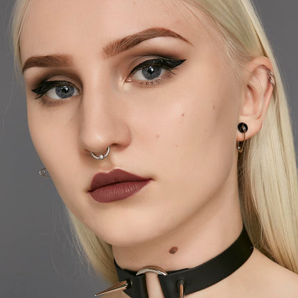 CK169T-SPIKE  1" PIN SPIKE SPIKE 3/4" WIDE CHOKER