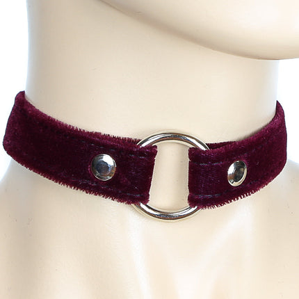CK169 VELVET WIDE RING LINK