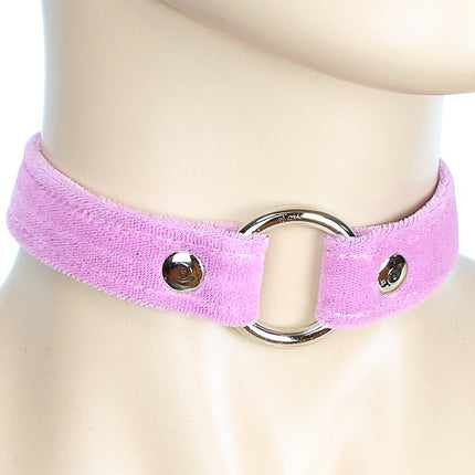 CK169 VELVET WIDE RING LINK