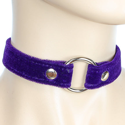 CK169 VELVET WIDE RING LINK