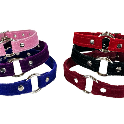 CK169 VELVET WIDE RING LINK