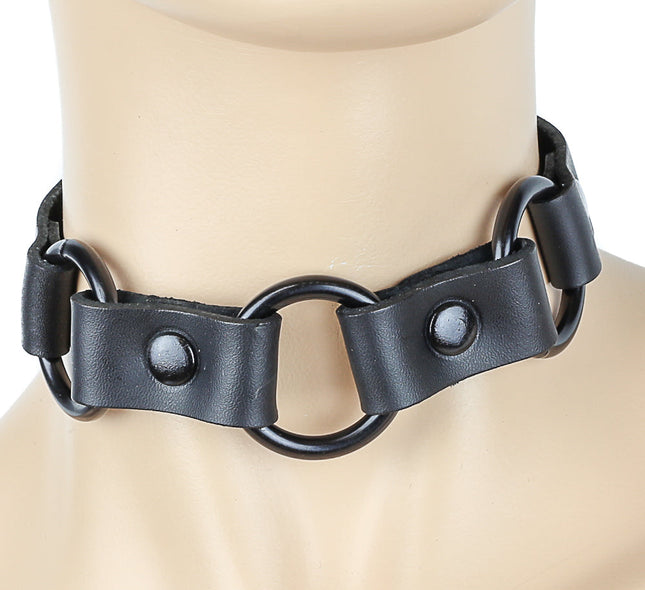 CK171 3/4" VAMPIRE 3  RING LINK CHOKER