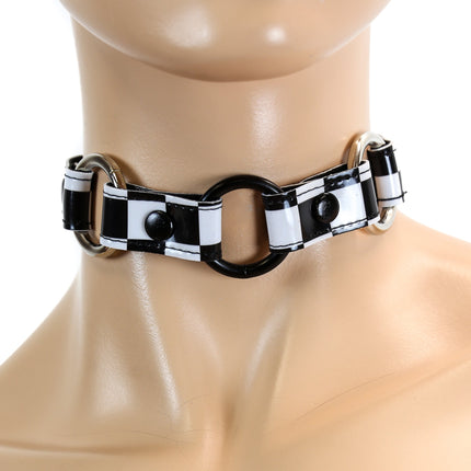 CK171CHK 3/4" VAMPIRE 3  RING LINK CHOKER