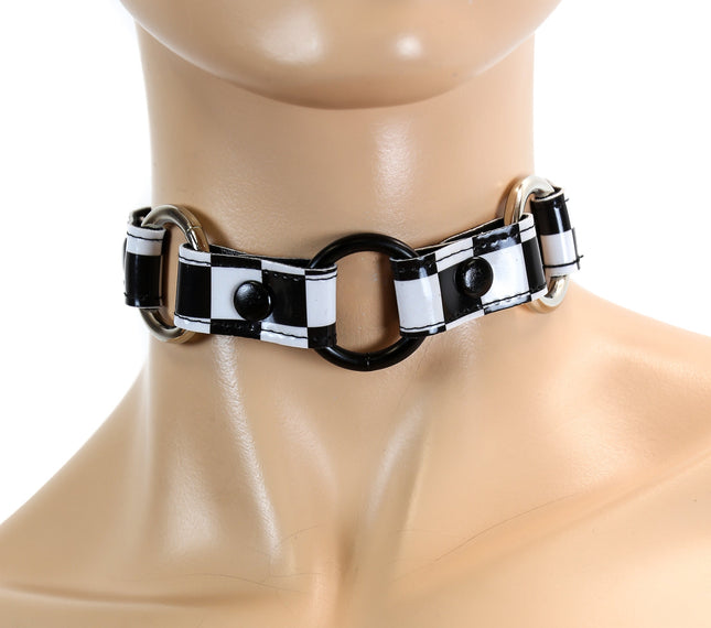 CK171CHK 3/4" VAMPIRE 3  RING LINK CHOKER