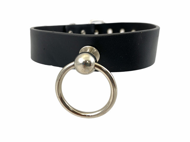 CK298VEGAN VEGAN DOOR KNOCKER BONDAGE CHOKER