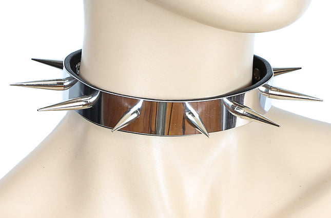 CK241MET 1" METAL PLATED CHOKER WITH ONE ROW SLIM