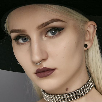 CK243  FOUR MINI ROUND STUD CHOKER