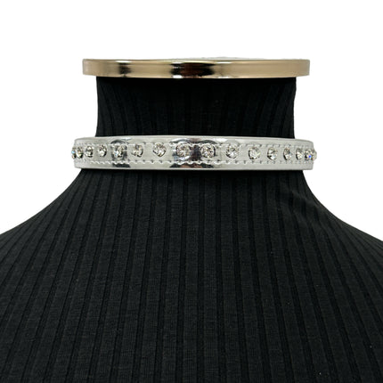 CK246 PATENT NEON SMALL CRYSTAL RHINESTONE